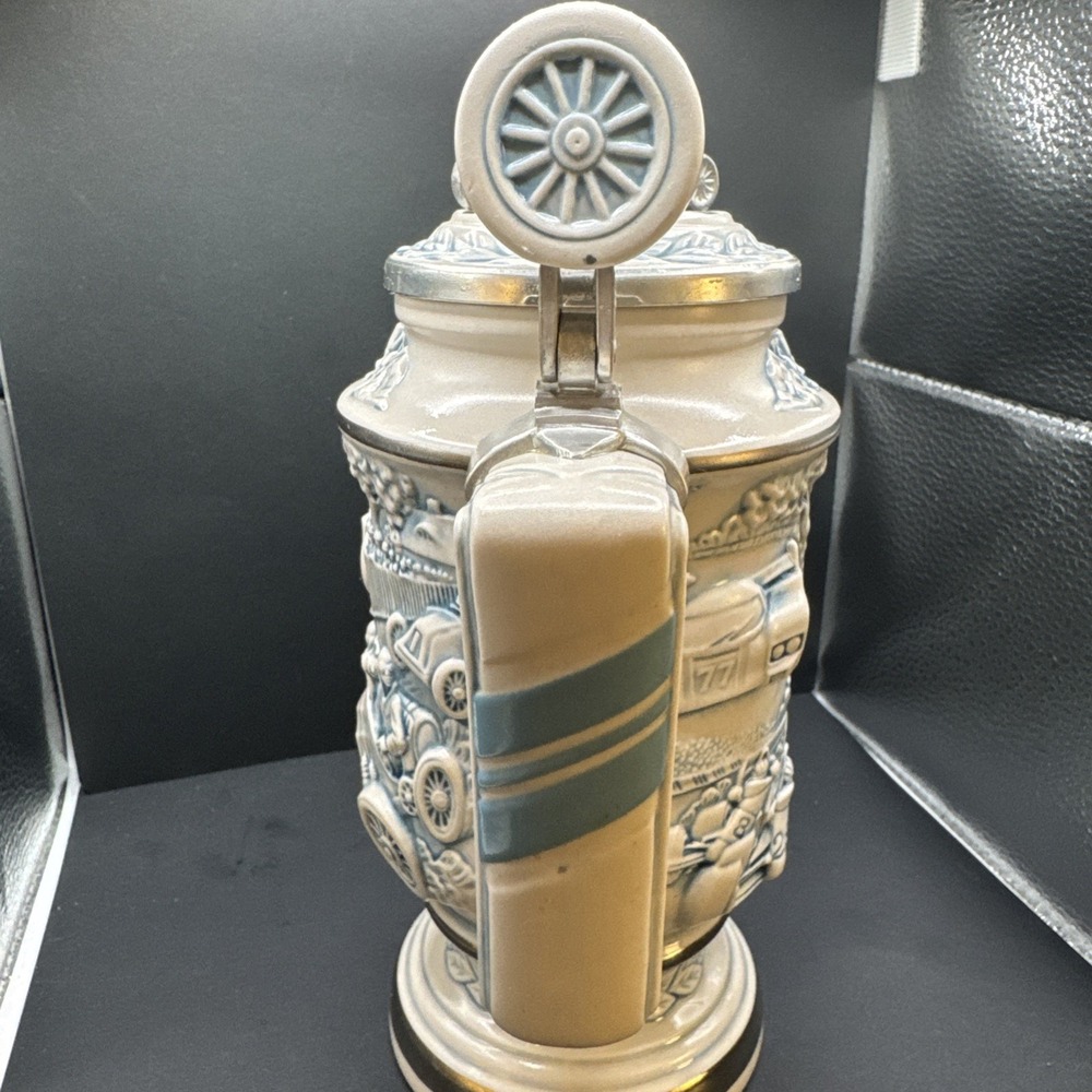 Handcrafted Racing Car Stein by Avon - Picture 9 of 13